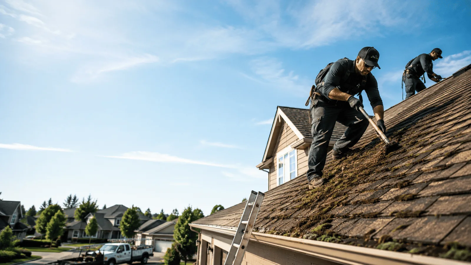 Roof Moss Removal in Morrice, MI near me